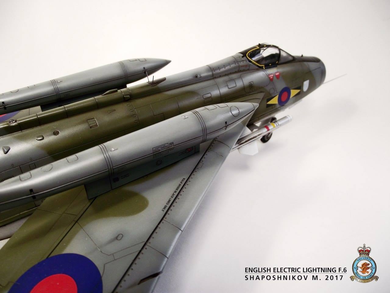English Electric Lightning F6 - Model Aces