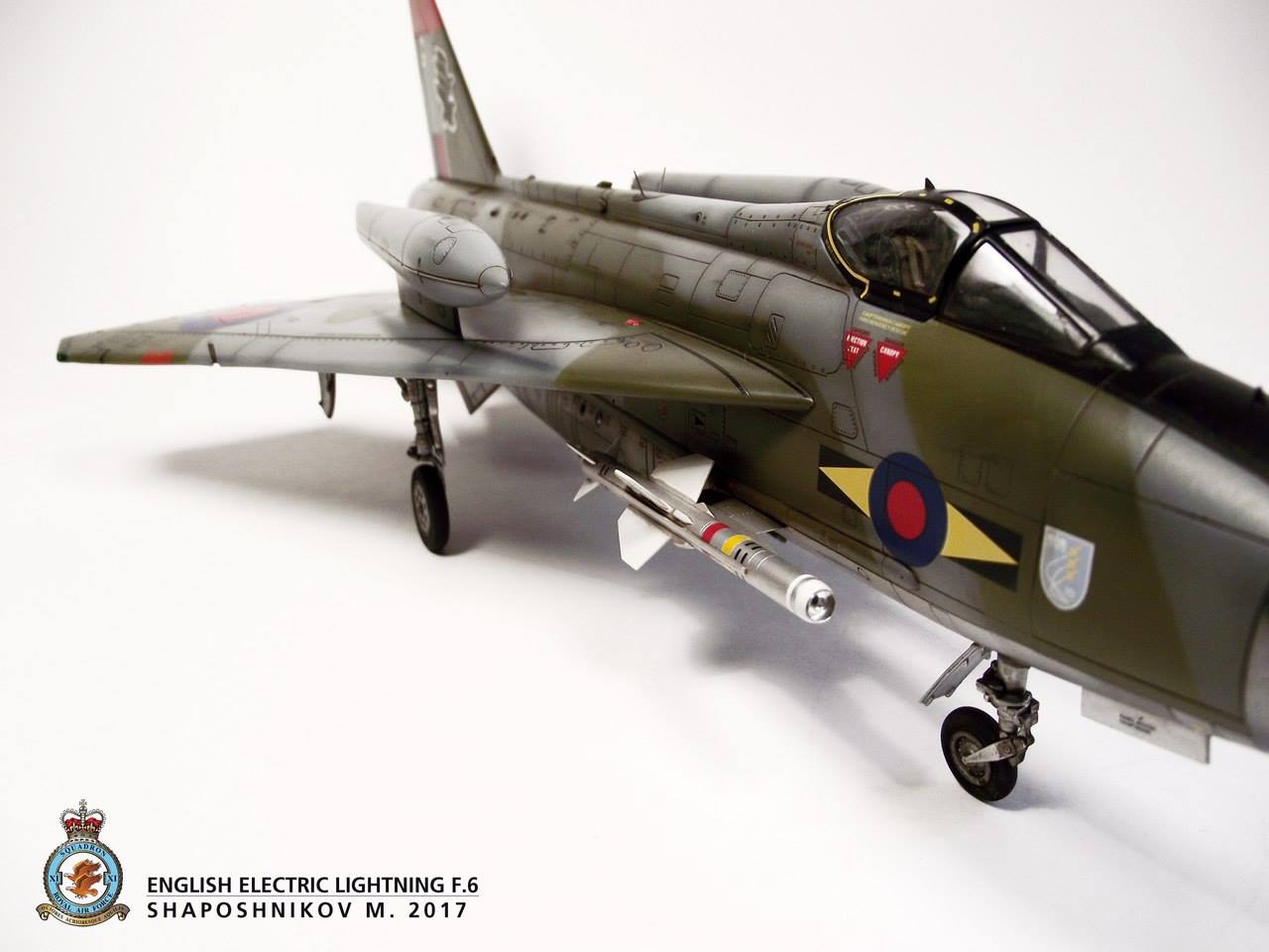 English Electric Lightning F6 - Model Aces