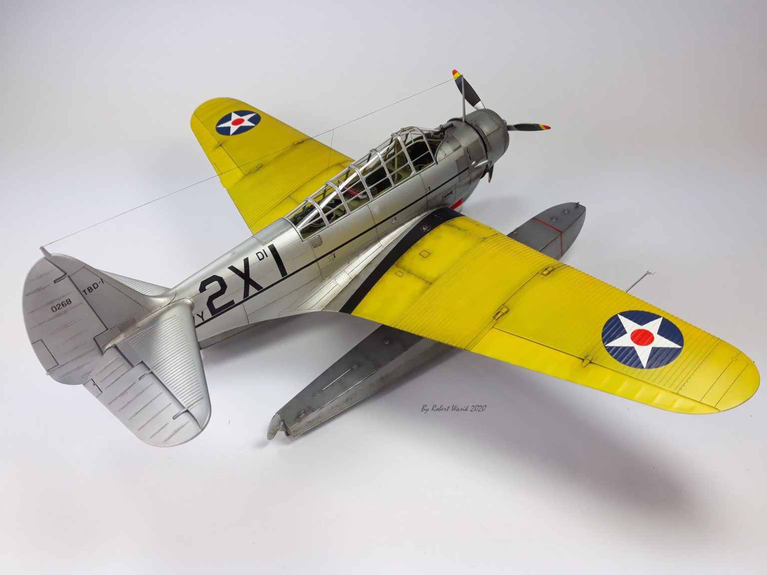 Douglas TBD-1A Devastator Floatplane - Model Aces