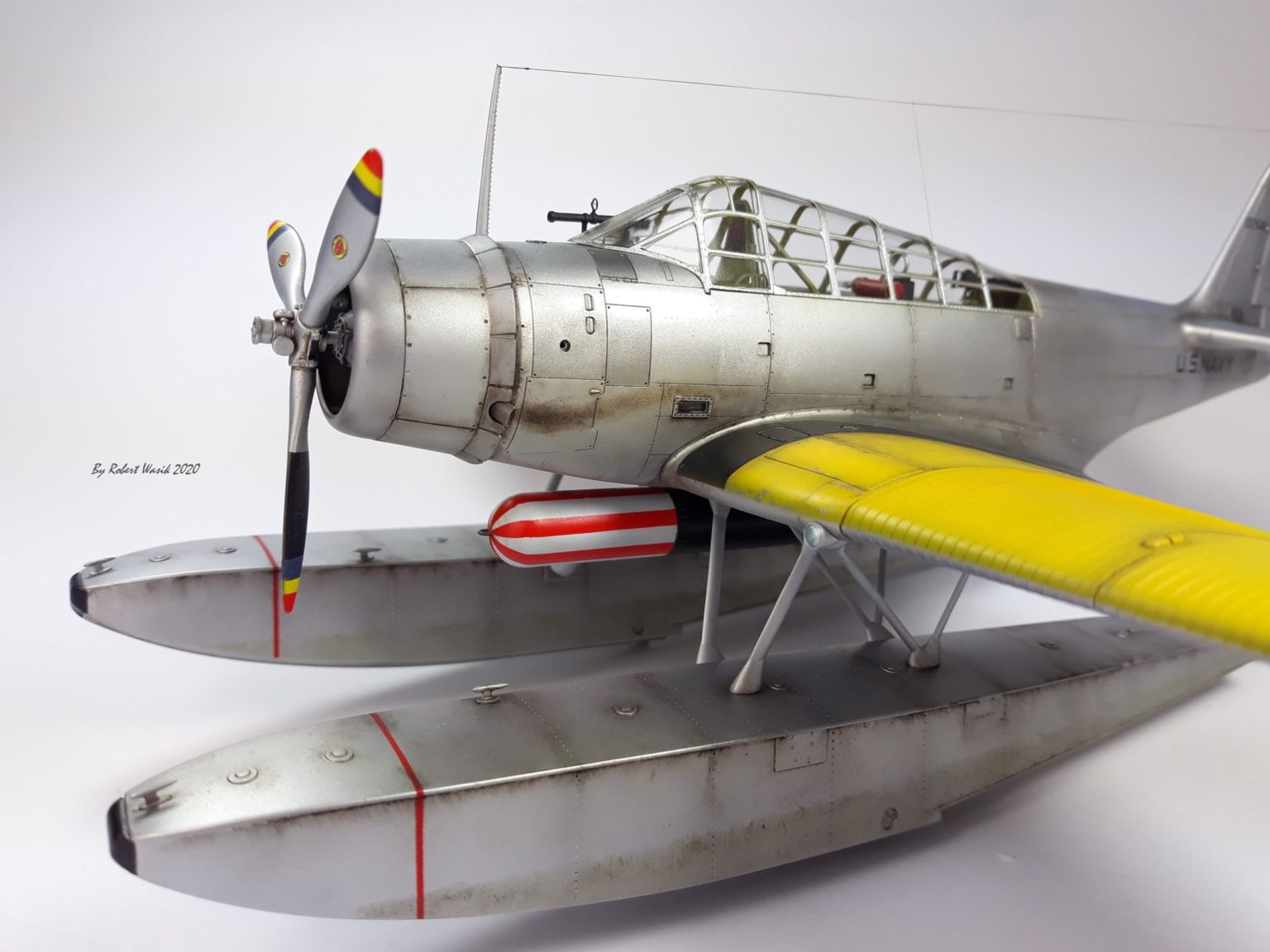 Douglas TBD-1A Devastator Floatplane - Model Aces