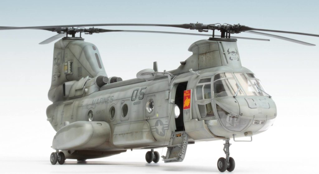 Boeing Vertol CH-46E Sea Knight - Model Aces