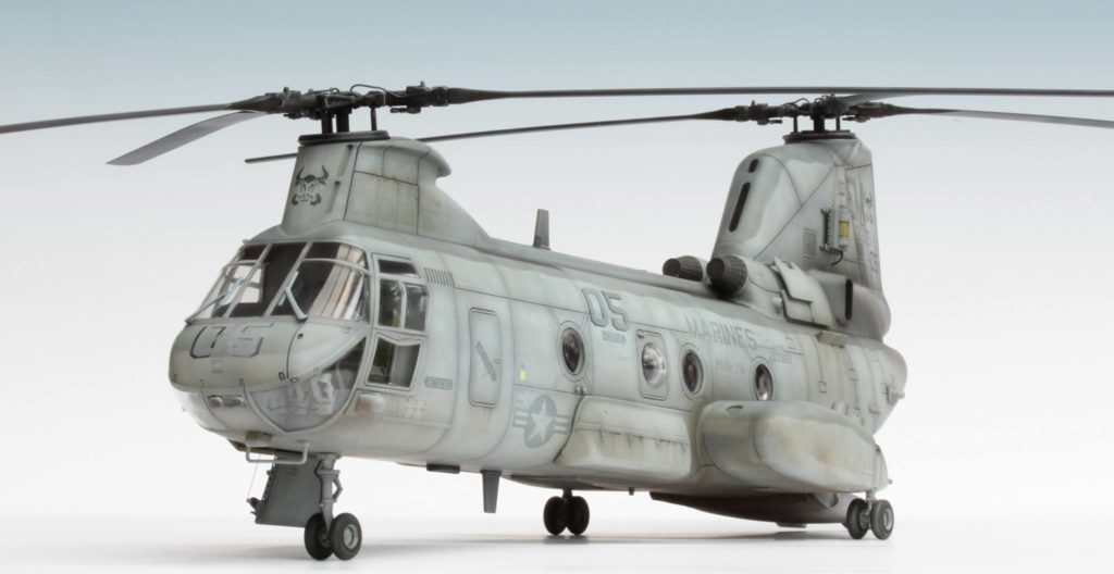 Boeing Vertol CH-46E Sea Knight - Model Aces