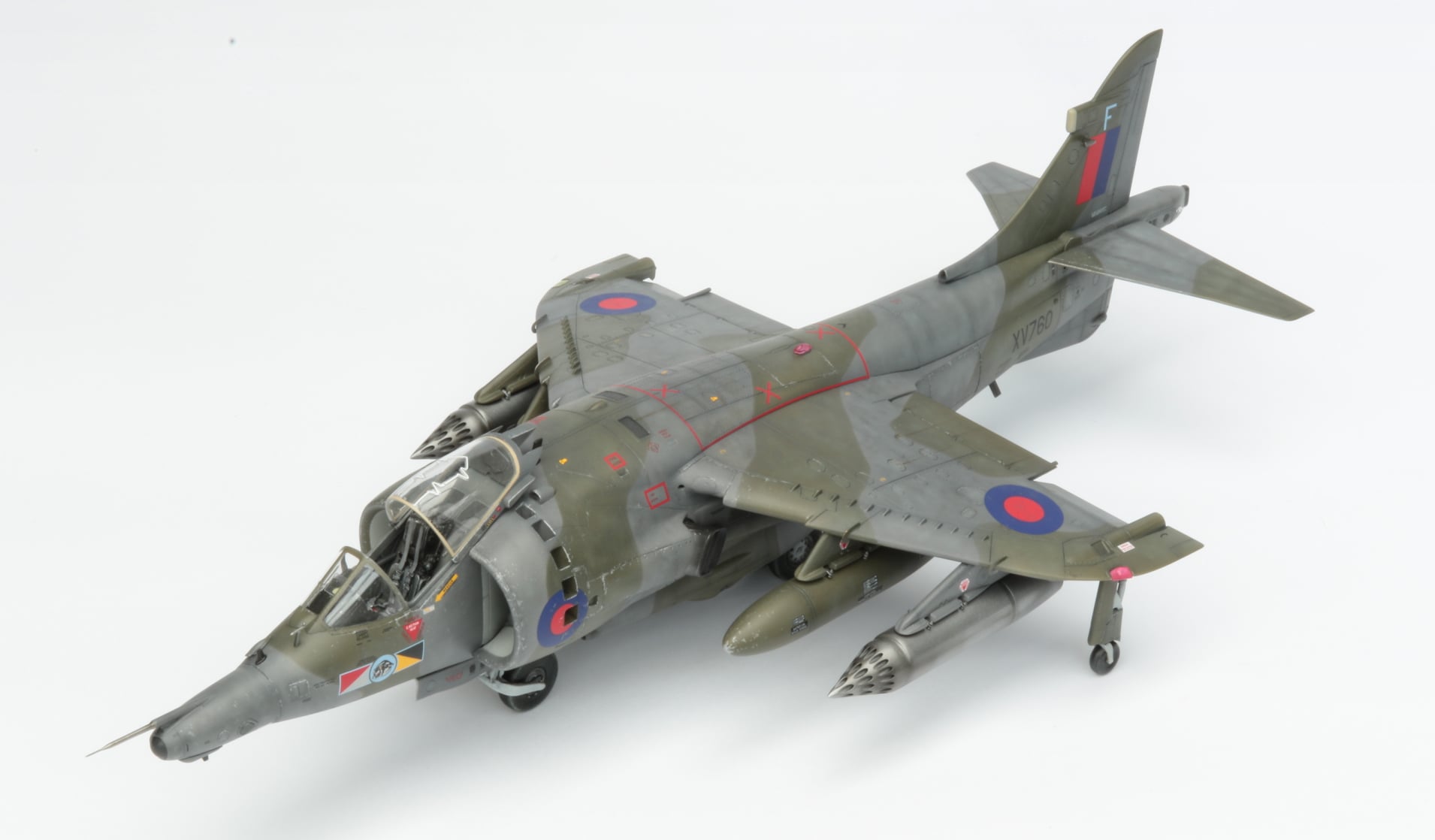 Plastic Models on the Internet: Aircraft walkaround vol.29: BAE Harrier GR.3